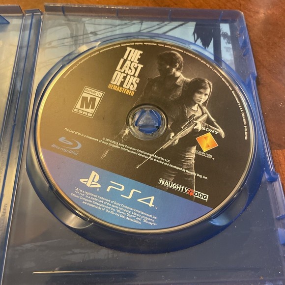 The Last of Us Remastered (PlayStation 4, 2014) Ps4 Ps 4 Play 4 Fast Ship - Picture 4 of 5